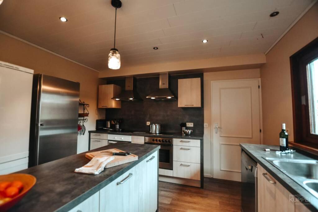 Le Heron 28Pers, Malmedy- Home Cinema, Balneo, Sauna, Jardin Экстерьер фото