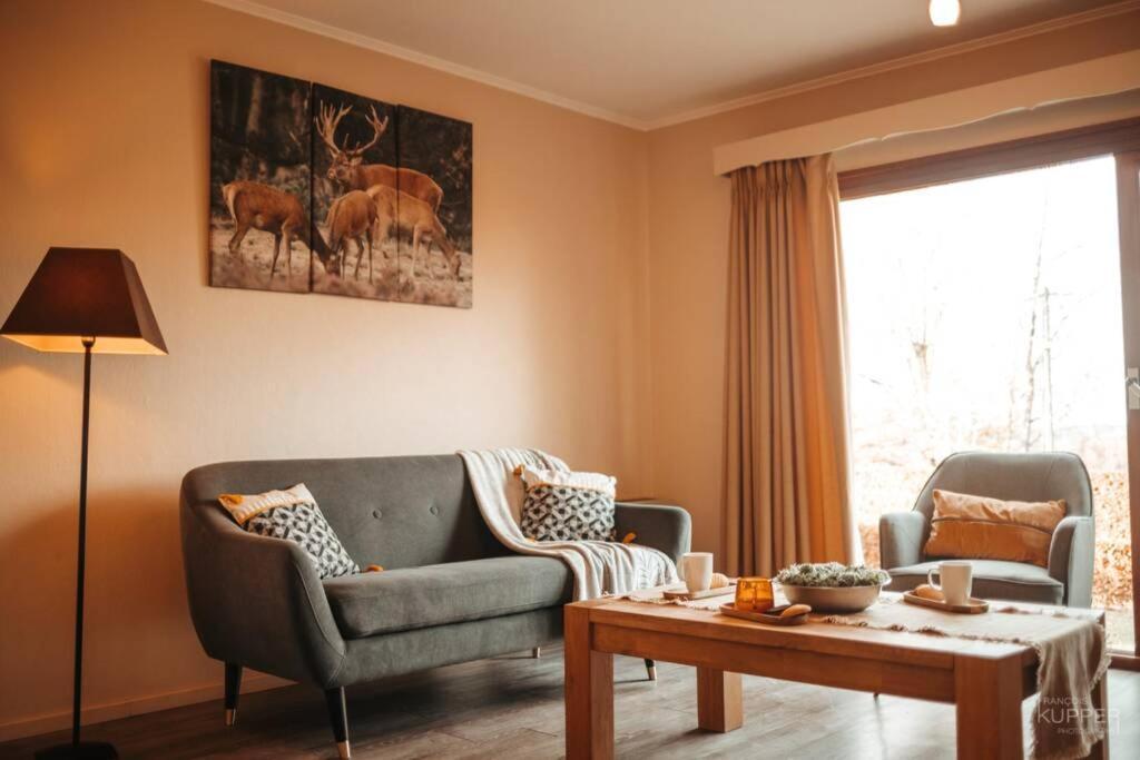 Le Heron 28Pers, Malmedy- Home Cinema, Balneo, Sauna, Jardin Экстерьер фото