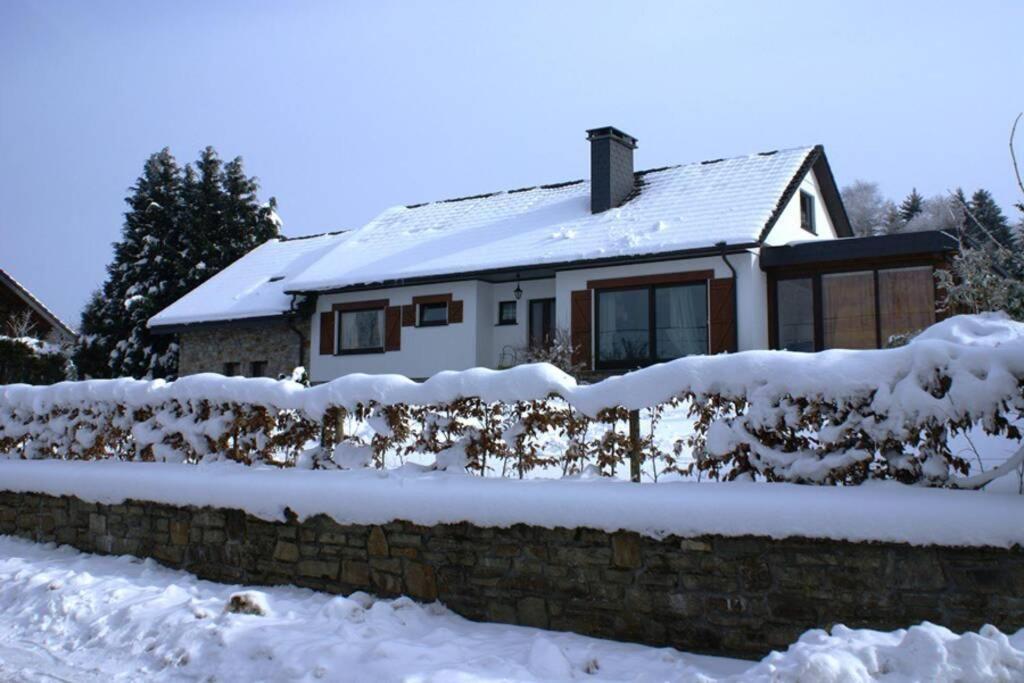 Le Heron 28Pers, Malmedy- Home Cinema, Balneo, Sauna, Jardin Экстерьер фото