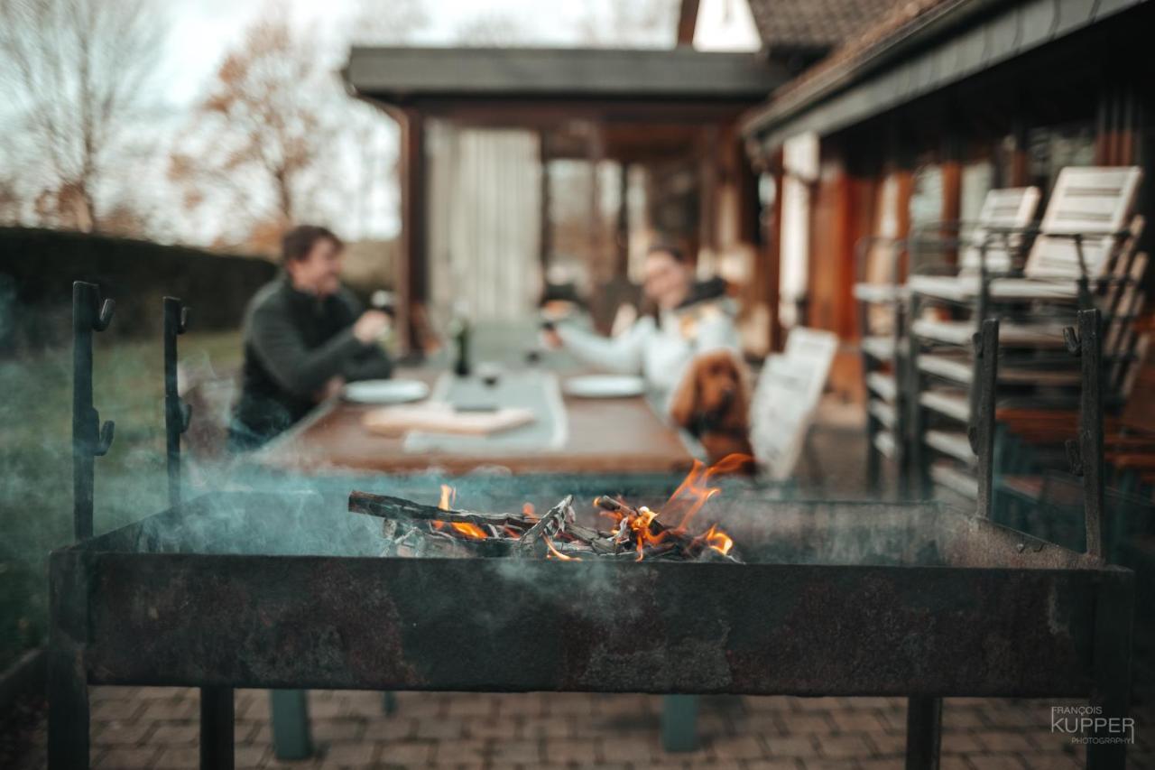 Le Heron 28Pers, Malmedy- Home Cinema, Balneo, Sauna, Jardin Экстерьер фото